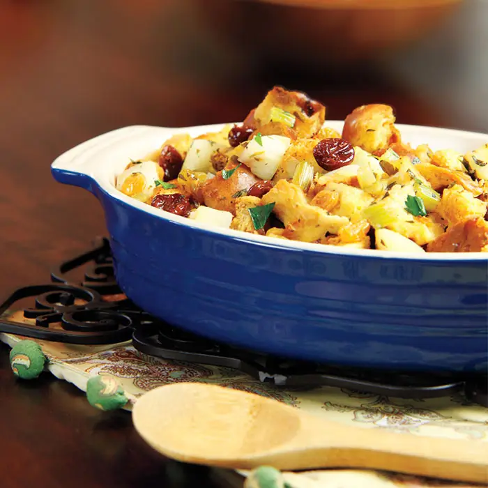 Northwest Stuffing in pan
