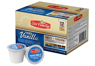 Our Family Coffee K-Cups - French Vanilla