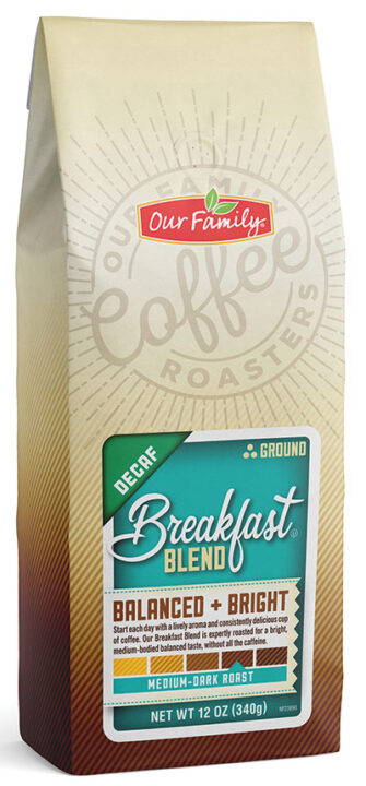 Our Family Ground Coffee - Decaf Breakfast Blend