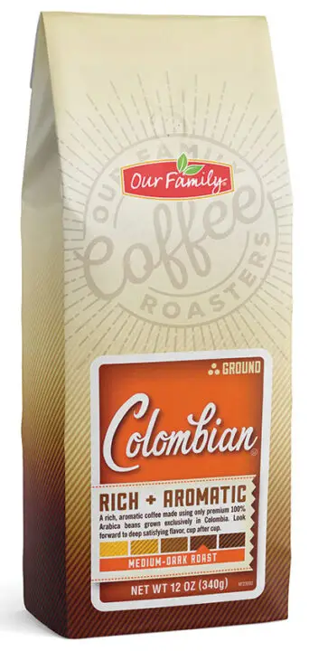 Our Family Ground Coffee - Colombian
