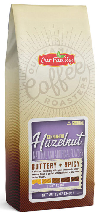 Our Family Ground Coffee - Cinnamon Hazelnut