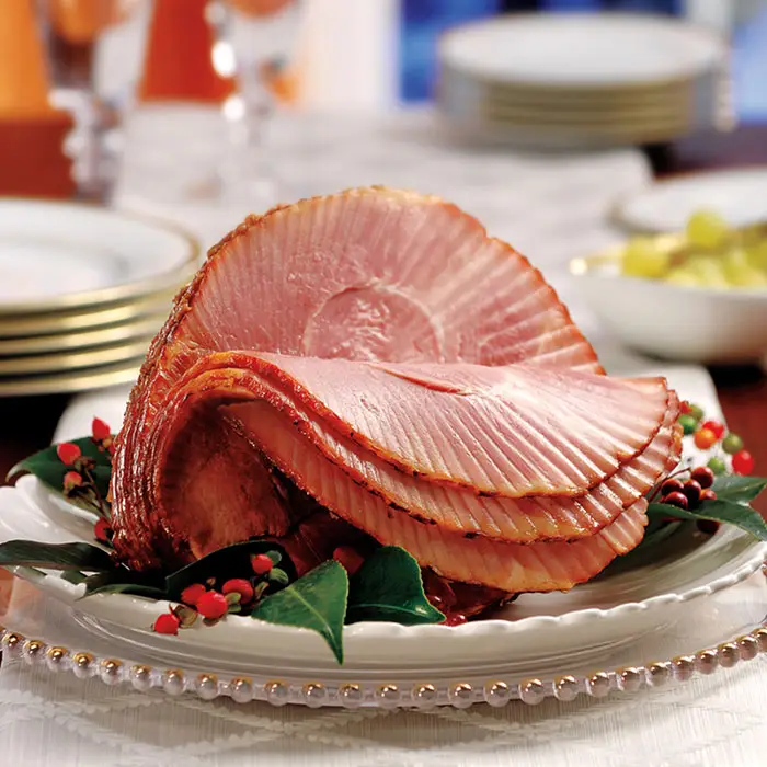 Bourbon Cola Glazed Ham