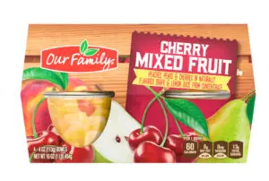 7025322145 OF Cherry Mixed Fruit Cups 4ct