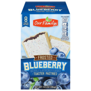 Blueberry Frosted Toaster Pastries 07025301333