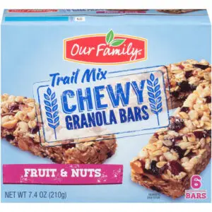 Fruit & Nuts Trail Mix Chewy Granola Bars