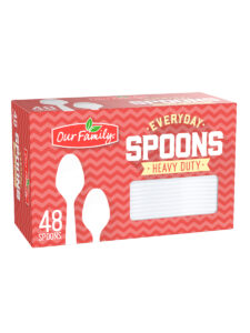 Plastic Spoons 48 ct 07025342520