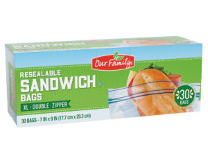 Resealable Sandwich Bags 07025343392