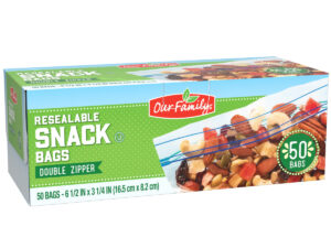 Resealable Snack Bags 07025343401