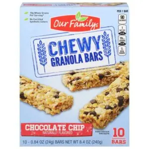 Small JPG-Our Family Chewy Chocolate Chip Granola Bars 10 ea