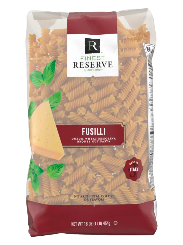 Finest Reserve Dry Pasta Fusilli Pasta