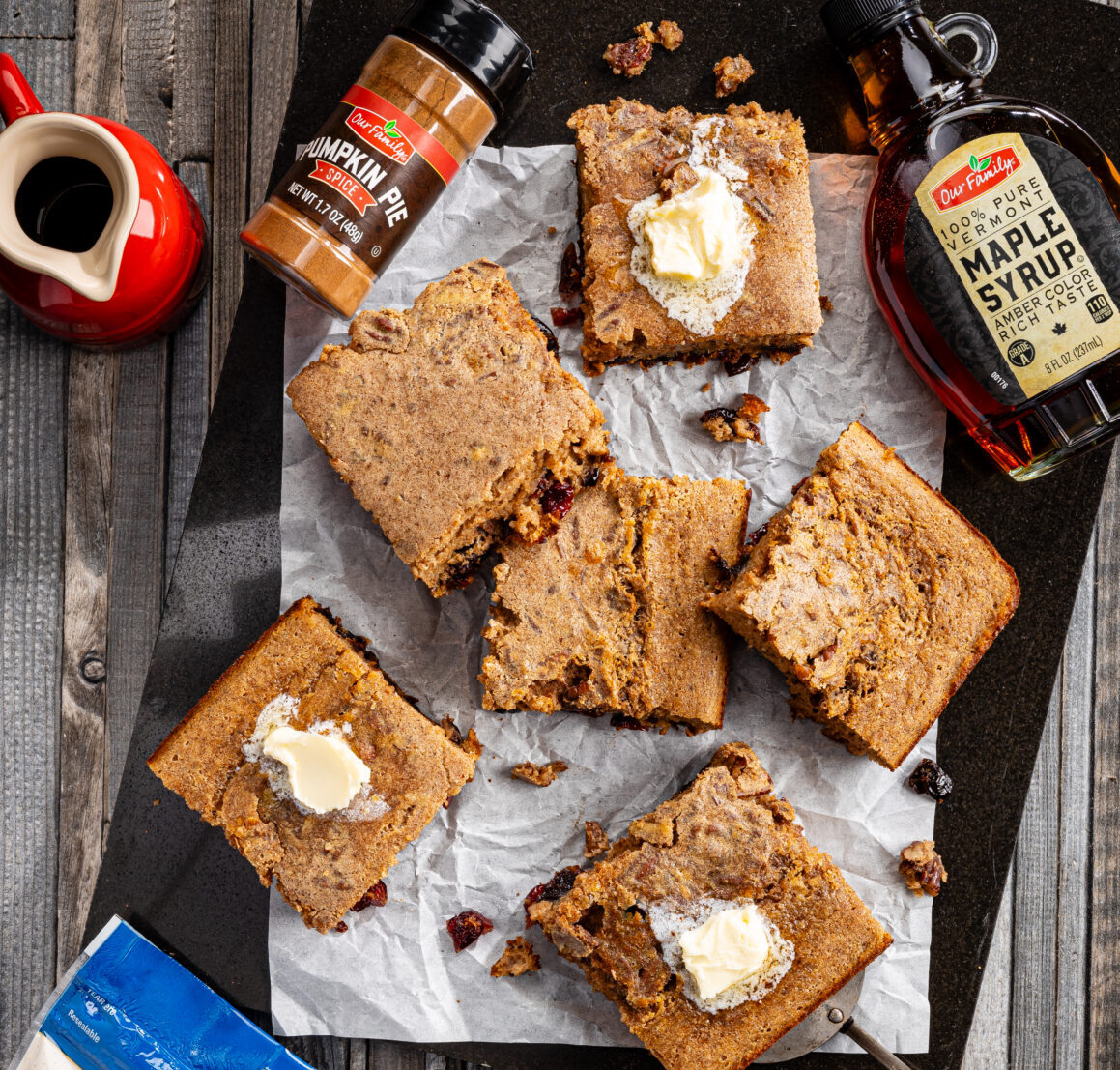 Pumpkin Spice Breakfast Cake