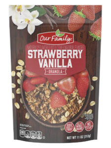 Strawberry Vanilla Granola 12 oz 07025301522