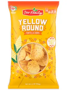 Yellow Round Tortilla Chips