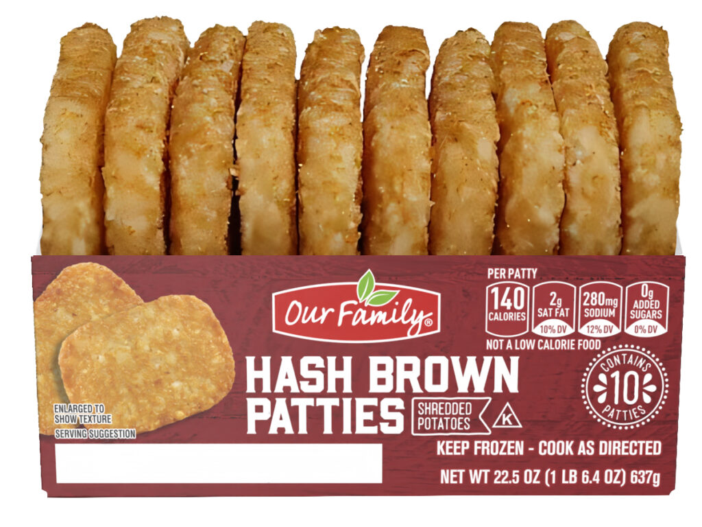 Hash Brown Patties 07025301633
