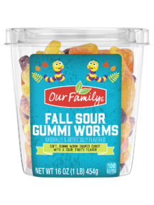 Fall Sour Gummi Worms 07025301729