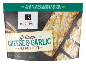 Artisan Cheese & Garlic Half Baguette 07025301650